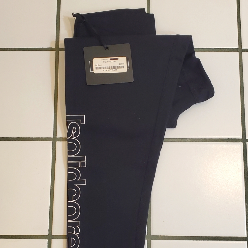 NWT Black Solidcore leggings
